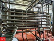 S/S Nested Holding Tube, Dimensions = 120' x 3