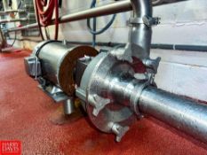 Fristam Centrifugal Pump with S/S Clad 5 HP 1,765 RPM Motor, 3