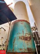 DCI 30,000 Gallon Jacketed S/S Silo, S/N 85-D-31660 with (2) S/S Tank Valves, Agitation, Anderson