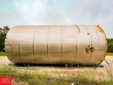 DCI, Inc. 30,000 Gallon All S/S Silo, S/N: MS0609, Dimensions = 175