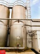 Feldmeier 20,000 Gallon Jacketed All S/S Silo, S/N: A-1145-06 with (2) Sudmo S/S Tank Valves