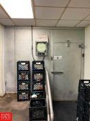 Cold Vault Modular Walk-In Refrigerator with (2) 2-Fan Evaporators and Anderson AJ-300 Chart