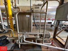 CIP Skid with 70 Gallon S/S Tank and Centrifugal Pump (Location: Hattiesburg, MS)