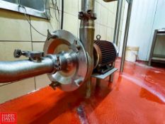 Fristam Centrifugal Pump with 7.5 HP 1,760 RPM Motor, 3