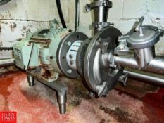 Fristam Centrifugal Pump with 10 HP 1,765 RPM Motor, 2.5