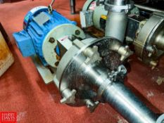 Fristam Centrifugal Pump with 5 HP 1,760 RPM Motor, 2.5