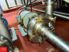 Fristam Centrifugal Pump with 5 HP 1,750 RPM Motor, 2.5