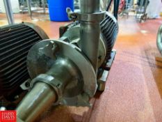 Fristam Centrifugal Pump with 7.5 HP 3,570 RPM Motor, 3