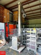 S/S Mobile Hopper with Elevator Conveyor (Location: Dothan, AL)