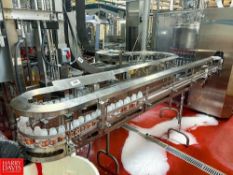 S/S Framed Serpentine Conveyor with Drive, Dimensions = 22' x 3