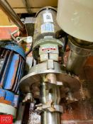 Fristam Centrifugal Pump with S/S Clad 2 HP 1,755 RPM Motor, 2.5