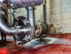 Fristam Centrifugal Pump with S/S Clad 5 HP 1,755 RPM Motor, 3