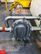 Fristam Positive Displacement Pump, Model: FK1250 with 15 HP 1,760 RPM Motor, S/S Head, Clamp-Type