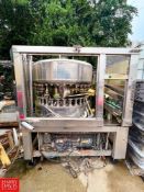 Evergreen Packaging Equipment 32-Valve Filler with 16-Valve Capper, Model: BFCC 32/16