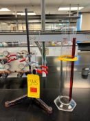 Bunsen Burner Stand and Kimex 2,000 ML Glass Cylinder - Rigging Fee: $100
