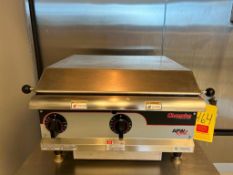 APW Wyatt Champion Cook Series Griddle - Rigging Fee: $200