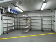 (6) S/S Racks - (1) Stationary - Rigging Fee: $200