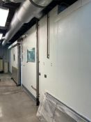 Modular Production Room with 2015 R-Plus Cold Storage Doors, Dimensions= 29' x 16' x 104