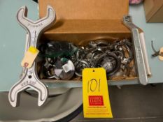 Assorted S/S Clamps, up to 3