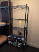 Assorted Shelving Units, Dimensions= (2) 70
