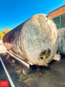 9,000 Gallon S/S Horizontal Tank