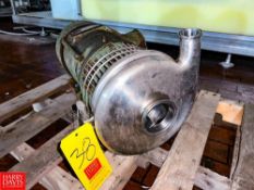 Tri-Clover Centrifugal Pump with 5 HP 1,730 RPM Motor and 3