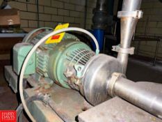 Ampco Centrifugal Pump with 10 HP 3,450 RPM Motor and 2.5
