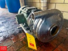 Ampco-Style Centrifugal Pump with 5 HP 1,730 RPM Motor, 3