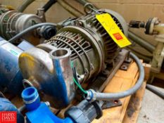 Puriti Centrifugal Pump with 3 HP 3,520 RPM Motor and 2