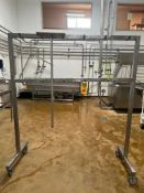 S/S Mobile Tool Racks, Including Tools and Gloves, Dimensions= 70