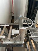 Power Roller Conveyor with 90° Turn, Dimensions= 25' x 17