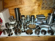Assorted S/S, Including: Clamps, Reducers, End Caps, Elbows, T's and Fittings up to 3