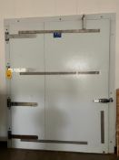 SRC Refrigeration Insulated Door, Dimensions= 87