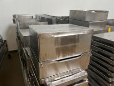 40 LB S/S Cheese Forms with Cover, Liner and Pins, Dimensions= 14