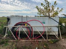 Approximately 2,000 Gallon S/S Tank, Dimensions= 150