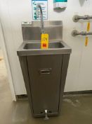 Regency S/S Hand Sink with Foot Control - Rigging Fee: $50