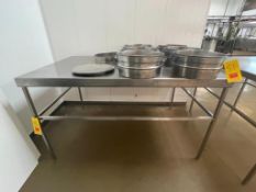 S/S Table, Dimensions= 64