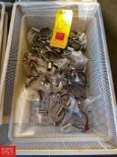 NEW (25) S/S Pipe Hangers - Rigging Fee: $25