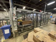 MASSMAN CASE PACKER, S/N PRJ-1133-01, 13.75 CASES PER MINUTE, 55 – 110 PPM, CANS IN CARTONS