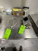 HOBART BEATER ATTACHMENT, KATTEX HAND OPERATED TABLE-MOUNTED FRENCH FRY PRESS