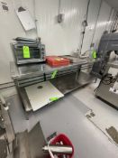 S/S TABLE WITH SHELF, BRONZER CAN OPENER, 94