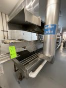 S/S CONVEYORIZED PASTA COOKER / BLANCHER, PREVIOUSLY OPERATING @ 7-1/2 - 10 LBS PSI STEAM, COOK TIME