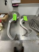(2) HOBART DOUGH HOOK ATTACHMENTS