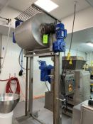 AGNELLI 150 LB DOUGH LIFT AND DUMP COLUMN WITH APPROX. 32