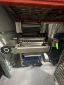 OMAR 9-WIDE TORTELLINI MACHINE, 540 MM SHEET, 300 LBS / HR, ROLLS APPROX. 22