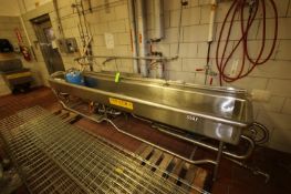 S/S COP Tank, with Internal Jet Spray, Internal Dims.: Aprox. 147