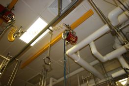 Knight 225 lbs. Capacity Pneumatic Overhead Hoist, with Hand Control (NOTE: Does Not Include Cross