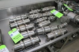 (14) Diesel S/S Turbine Type Flow Meters, Sizes Ranging From 7/8