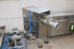 Biro S/S Meat Grinder,M/N 346.3 K-16, S/N 32669, with 1 hp Motor, with (1) Pallet of Parts,