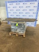 Pallet of Steel Shelving Units,Aprox. (46) Shelves, Shelf Dim.: Aprox. 35-1/2